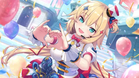 赤井はあと『ハートくすぐる奔放ライブ』の星4カードイラスト
