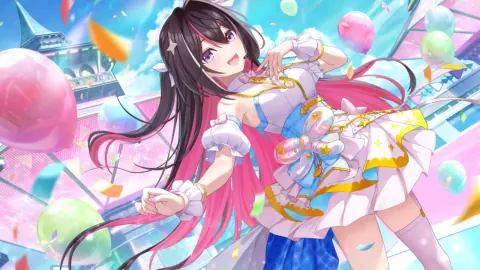 AZKi『やわらかな旋律に乗せて』の星4カードイラスト