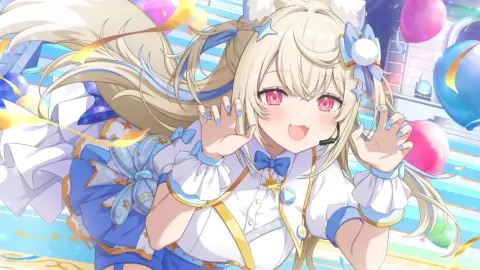 フワワ・アビスガード『ホッと安らぐフワフワライブ』の星4カードイラスト