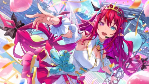 IRyS『響き渡るホープフルボイス』の星4カードイラスト