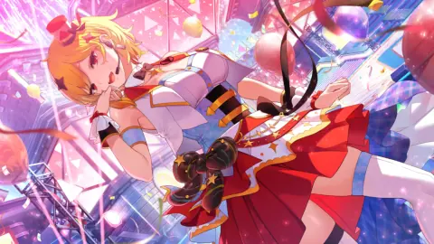 カエラ・コヴァルスキア『鍛冶場に匹敵！激アツライブ』の星4カードイラスト