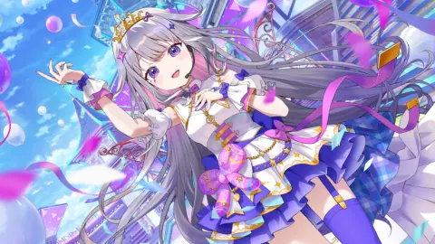 古石ビジュー『キラリと見せる無垢な素顔』の星4カードイラスト