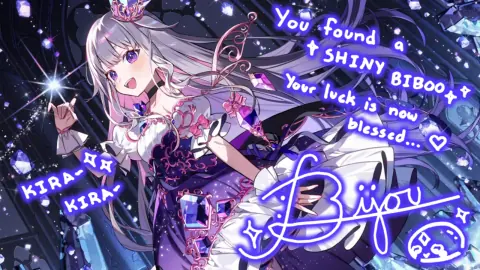 古石ビジュー『キラッキラCrystal place』のサイン付き星5カードイラスト