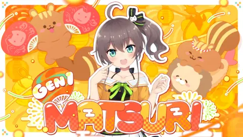 夏色まつり『We are hololive!』の星3カードイラスト