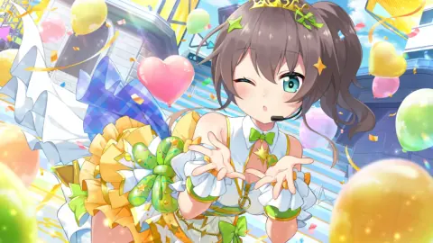 夏色まつり『あざとさ全開キュンキュンライブ』の星4カードイラスト