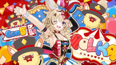 尾丸ポルカ『We are hololive!』の星3カードイラスト