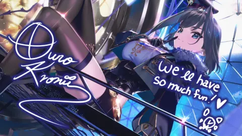 オーロ・クロニー『典獄ささやくClock Tower』のサイン付き星5カードイラスト