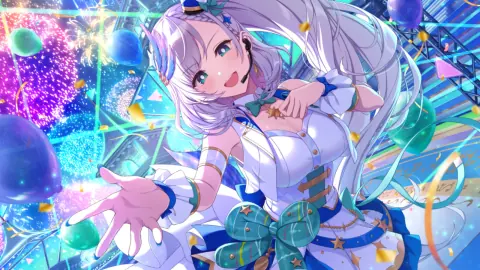 パヴォリア・レイネ『祝福のラグジュアリーナイト』の星4カードイラスト