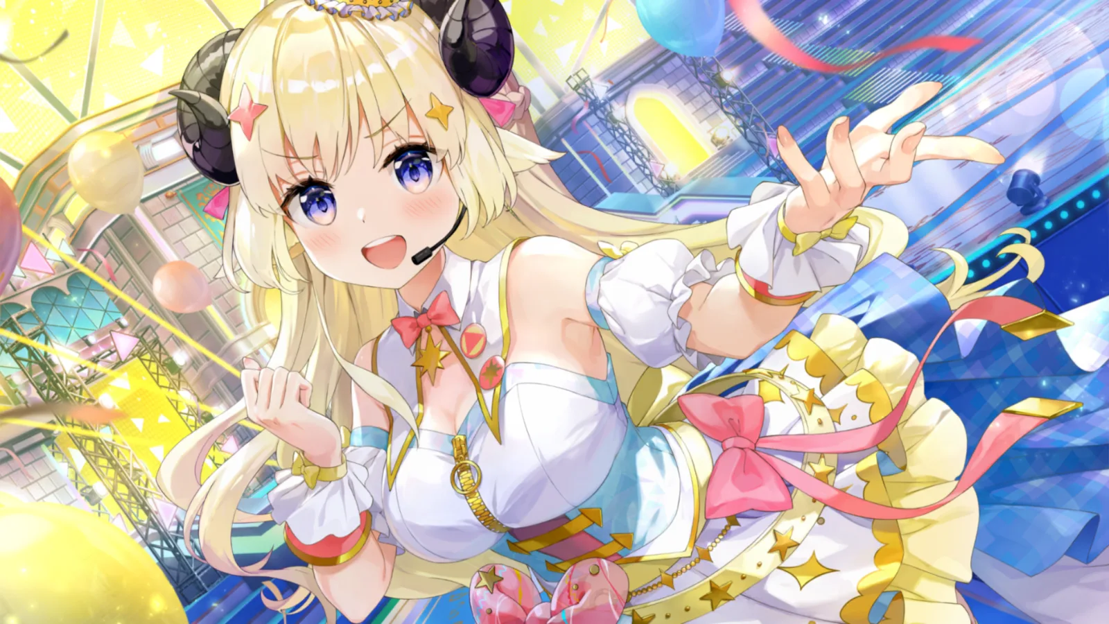 角巻わため『広がるhealing sound』の星4カードイラスト